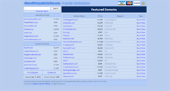 Desktop Screenshot of genericdomainmarket.com
